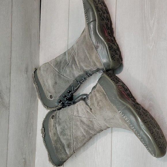 The North Face Womens Primaloft Leases 200 gram insulation Suede boots shoes 8.5 - Picture 11 of 14